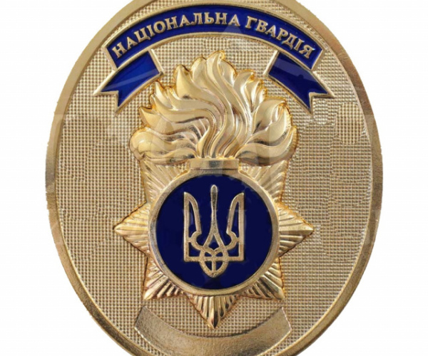 Жетон НГУ на шпильці
