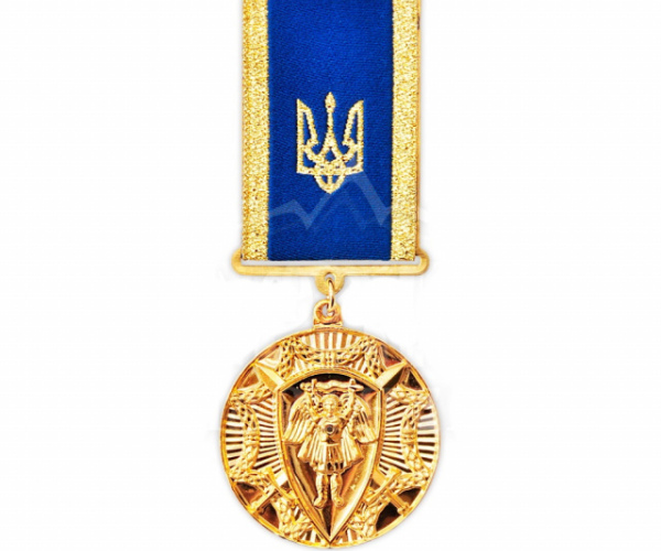 Медаль Захиснику України з архангелом